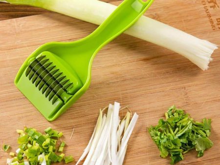 KC-MS06 Stainless Steel Green Onion Slicer Vegetable Garlic Cutter Shredder Kitchen Tools For Discount