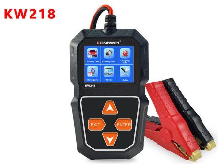 KONNWEI KW218 6V-12V Car Battery Analyzer Diagnostic Tool Professional Car Battery Tester Hot on Sale