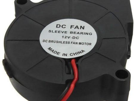 3D Printer 12V DC 50mm Blow Radial Cooling Fan For Discount