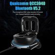 TWS Earphone bluetooth V5.2 Low Latency 13mm Dynamic Driver 9D HiFi Stereo 400mAh Battery CVC8.1 Noise Cancelling HD Call Touch Control Sports Headset Hot on Sale