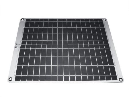 12V 5V 20W Monocrystalline Silicon Solar Panel With Alligator Clip Cheap