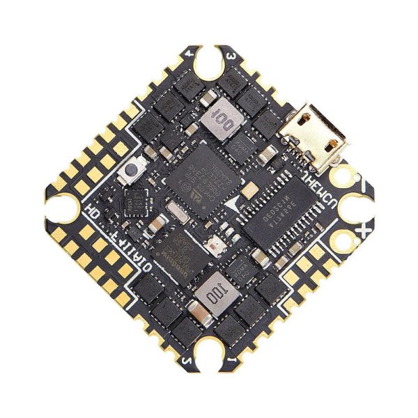 JHEMCU GHF411AIO HD F4 OSD Flight Controller with 5V 10V BEC BL_S 40A 3-6S 4in1 ESC Cheap