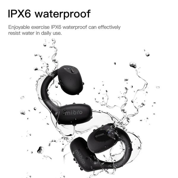 Mibro O1 TWS Earbuds bluetooth V5.3 Earphone ENC Call Noise Cancellation IPX6 Waterproof Open Ear Sport Earbuds Headphones With Mic Sale