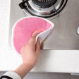 KC-CS11 Hang Thickness Bibulous Dishcloth Heat Resistant Coaster Dry Hand Dish Cleaning Towel Discount