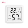 4Pcs Mini Indoors Thermometer Hygrometer High-precision Electronic Temperature Humidity Meter For Cheap