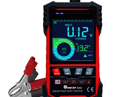 Battery Tester 3.2-inch Color Screen Automatically Recognizes Voltage For Cheap