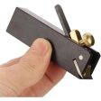 Mini Wood Planer Ebony Woodworking Hand Plane Mini DIY Cable Line Woodworking Plane Carpenter Wood Cutting Tool Online now