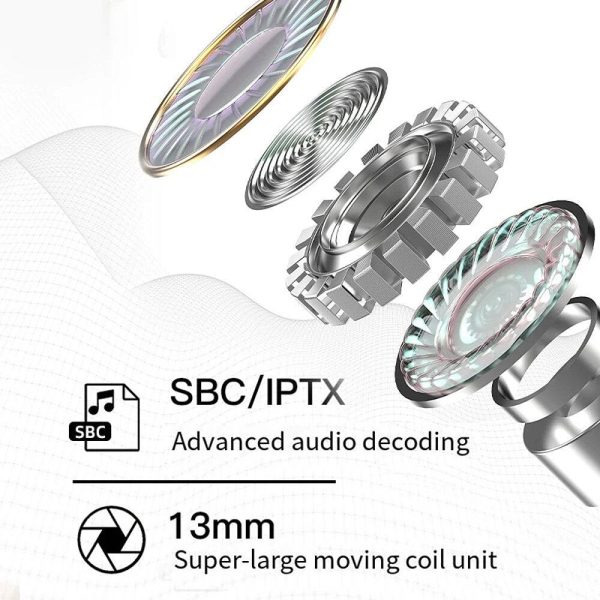 T31 TWS Earphone bluetooth V5.2 13mm Dymanic Driver HiFi Stereo 300mAh LED Battery Display SBC apt Codec HD Calls IPX6 Waterproof Smart Touch Sports Earbuds Fashion