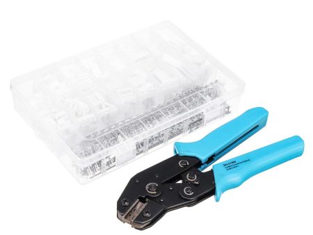 Excellway 900pcs JST-XH 2.54mm Wire Connector Terminal Kit Crimping Tool Crimper Plier Set Discount