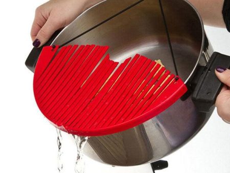 Strainer Kitchen Filter Vegetables Food Control Drain Fruits Kitchen Cooking Tool For Sale