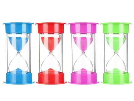 20 Minutes 12cm Sandglass Timer Hourglass Glass Sand Clock Egg Kid Decor Gift Supply