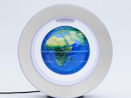 AGSIVO Floating Globe Lamp Magnetic Levitation 4-Inch LED Light Online