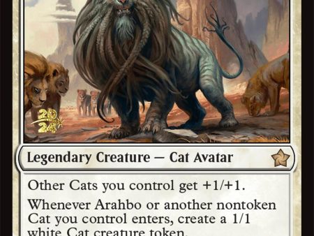 Arahbo, the First Fang [Foundations Prerelease Promos] Hot on Sale