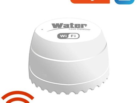 Tuya Smart Wifi Water Detector Leakage Sensor Alarm Leak Detector 40DB Sound Smart Life APP Flood Alert Overflow Security Alarm For Sale