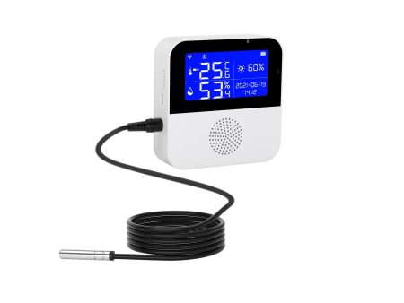 Tuya WiFi Temperature Humidity Sensor With LCD Display Smart Life Remote Monitor Indoor Thermometer Hygrometer Via Google Alexa Discount