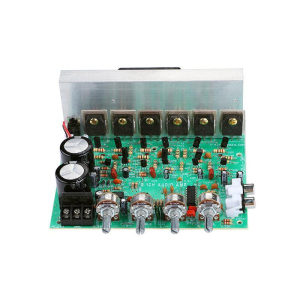 High Power Audio Amplifier Board 2.1 Channel Subwoofer Amplifier Board 240W AMP Dual AC18-24V for Home Theater DIY Online now