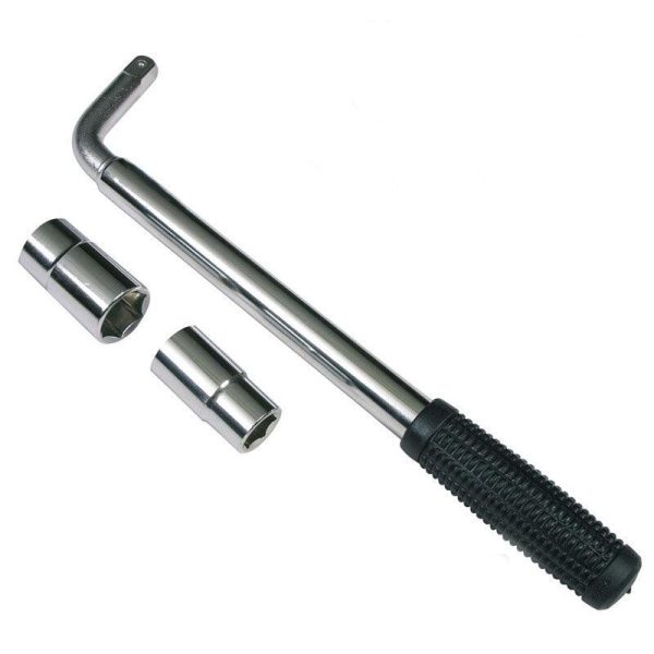 Automobile Tire Wrenches Chrome-plated Telescopic Wrenches L-shaped Chrome Vanadium Steel Socket Wrenches Hot on Sale