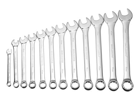 12pcs Spanners Wrench Chrome Vanadium Steel Polished Tool Set Kit 6-19mm Fashion