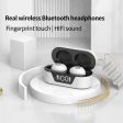 T31 TWS Earphone bluetooth V5.2 13mm Dymanic Driver HiFi Stereo 300mAh LED Battery Display SBC apt Codec HD Calls IPX6 Waterproof Smart Touch Sports Earbuds Fashion