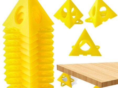 10pcs Pyramid Stands Set Triangle Stands Paint Tool Triangle Paint Pads Feet Online now