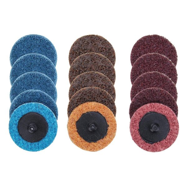 Drillpro 70pcs Sanding Discs Set 2   Type R Roll Lock Discs Pads Sanding Abrasives US For Cheap