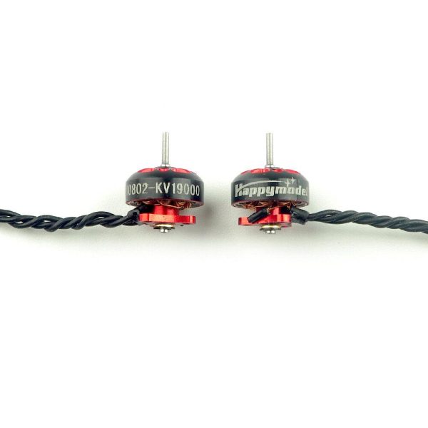 4PCS Happymodel Moblite6 Moblite7 Spare Part EX0802 0802 19000KV 1S Brushless Motor Integrated Rotor Type for  FPV Racing RC Drone Online now