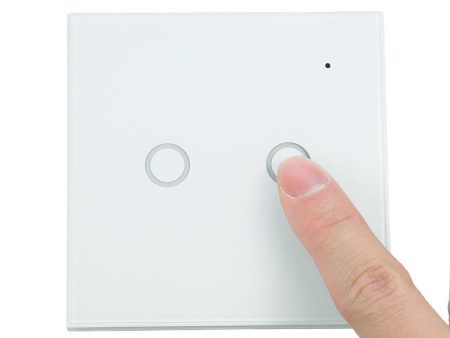 NEO WiFi On Off Switch Light Switch 2Gang Wireless EU Light Control Smart Switch EU Remote Conrtol on Sale