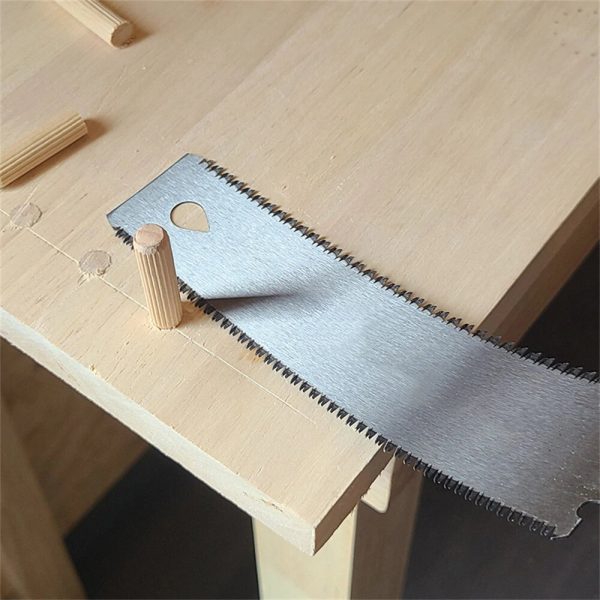 RUITOOL Japanese Style Hand Saw SK5 Flexible Blade Double Edge Sided Pull Saw 12 17 TPI Flush Cut Beech Handle Wood Saw for Woodworking Tools on Sale