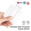 MoesHouse 2 3Gang Smart Home ZigBe Self-Powered Scene Switch Hot on Sale