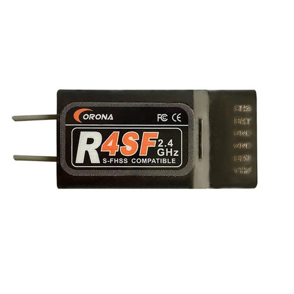 CORONA R4SF 2.4GHZ 4CH S-FHSS RC Receiver for FUTABA T6J T8J T10J T14SG RC Transmitter Fashion