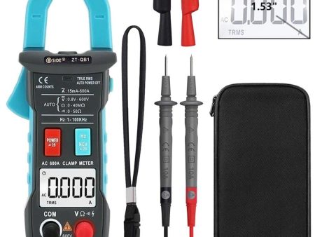 ZT-QB1 Digital Current Clamp Meter Multimeter BSIDE T-RMS Sale