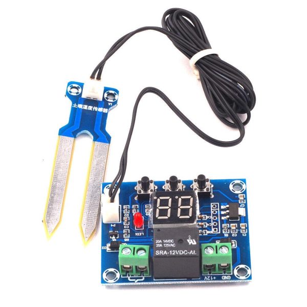 XH-M214 Soil Moisture Control Module with Digital Display for Precise Plant Watering Automatic Sprinkler for Pot Plants Discount