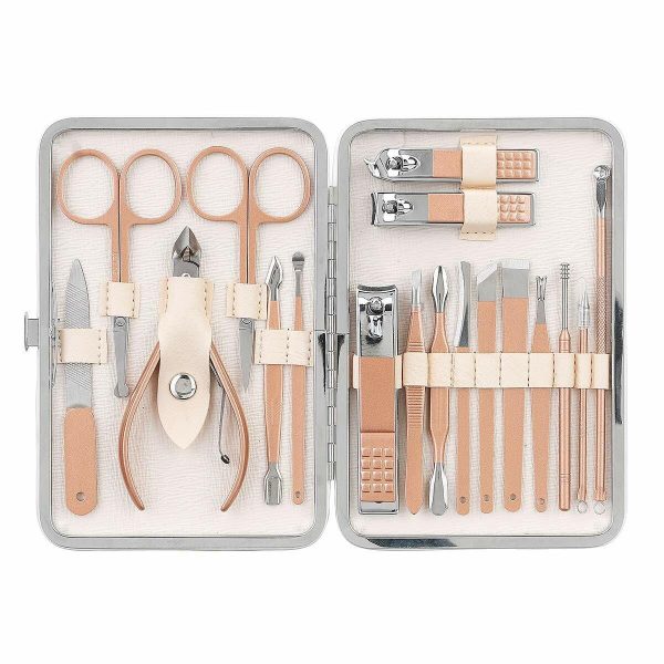 18-Piece Manicure Pedicure Set Pedicure Fingernails Toenails Clipper Kit Nail Scissors Online