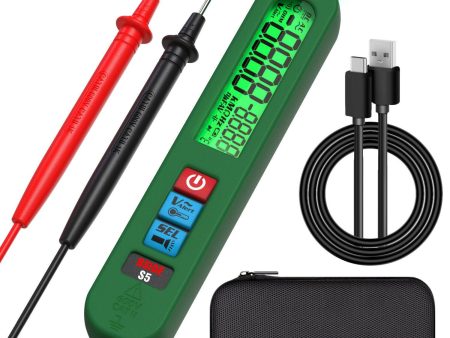 BSIDE S5 Smart Digital Multimeter Pen Versatile Voltage Tester Rechargeable Automatic Online