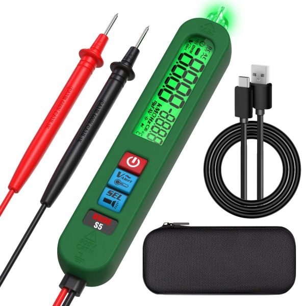 BSIDE S5 Smart Digital Multimeter Pen Versatile Voltage Tester Rechargeable Automatic Online