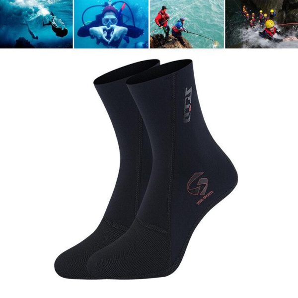 ZCCO 1.5mm Diving Socks Super Elastic Comfortable Swimming Warmth Increased Anti Slip Wear Resistant Beach Wading Socks Cheap