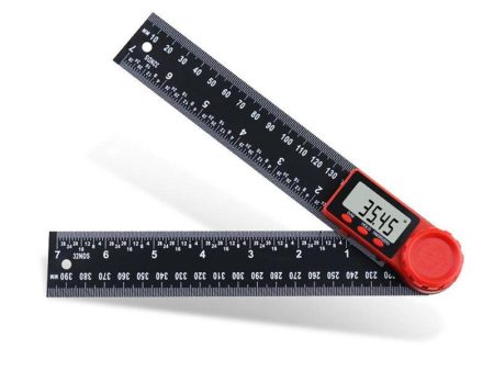 ETOPOO 360  LCD Display Carbon Fiber Digital Angle Ruler Inclinometer Sale