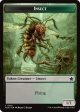 Zombie    Insect Doubled-Sided Token [Foundations Tokens] Online