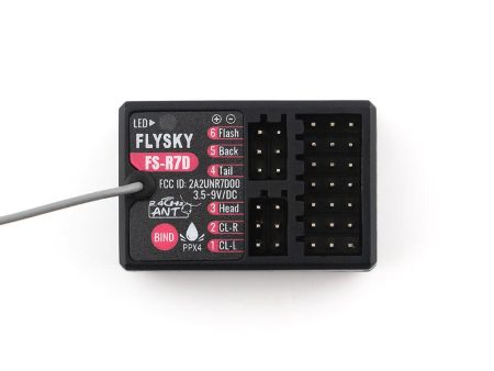 Flysky FS-R7D 2.4GHz 7CH ANT Protocol PWM PPM Output Light Group Receiver for FS-G7P Transmitter For Cheap