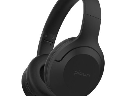 Picun B-01S Wireless Headset bluetooth 5.3 Headphone 40mm Dynamic Speaker HiFi Sound SBC AAC Audio Noise Reduction Support TF Card Foldable Outdoor Sports Headphone For Discount