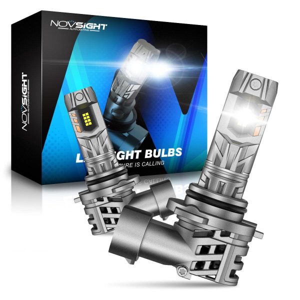 NOVSIGHT A500-N63 2PCS 6500K Car LED Headlight Bulbs Headlamp For Sale