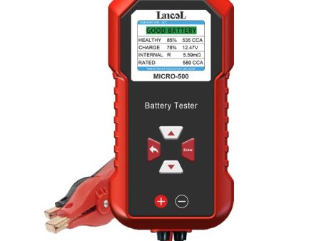 MICRO-500 12V Automobile and Motorcycle Battery Life Battery Tester Online Hot Sale