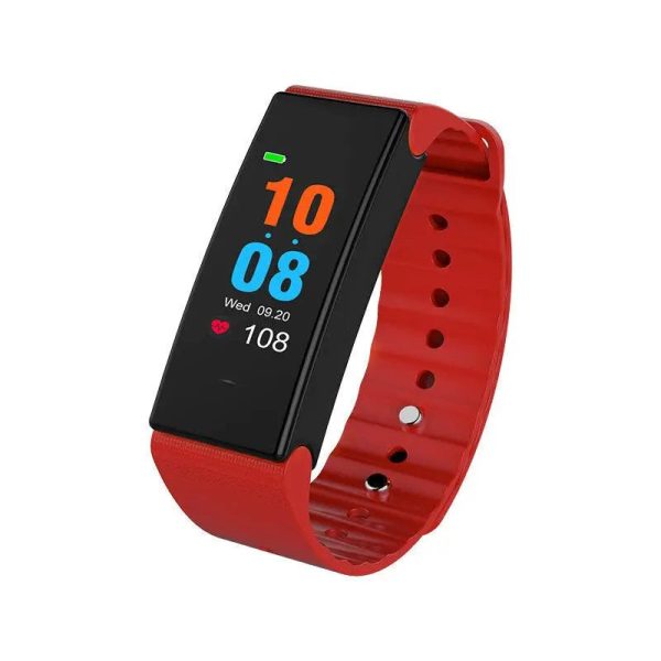 T2 Plus 0.96 Inch Colorful OLED bluetooth 4.0 Heart Rate Blood Pressure Smart Wristband Hot on Sale