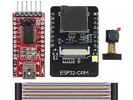 ESP32-CAM WiFi + bluetooth Development Board ESP32 with FT232RL FTDI USB to TTL Serial Converter 40 Pin Jumper Cheap