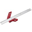 YX-3 300mm Woodworking Square Center Scriber Center Finder 45 90 Degrees Angle Line Scriber Marking Tools Metric Inch Ruler Online Hot Sale