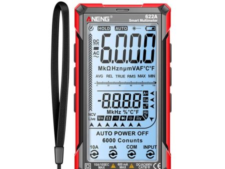 ANENG 622A Digital Smart Multimeter 10A Tester Meter Auto Range True RMS Cheap