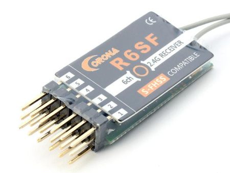 Corona R6SF 2.4G 6CH S-FHSS FHSS Compatible Receiver For RC Models Cheap