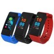 T2 Plus 0.96 Inch Colorful OLED bluetooth 4.0 Heart Rate Blood Pressure Smart Wristband Hot on Sale