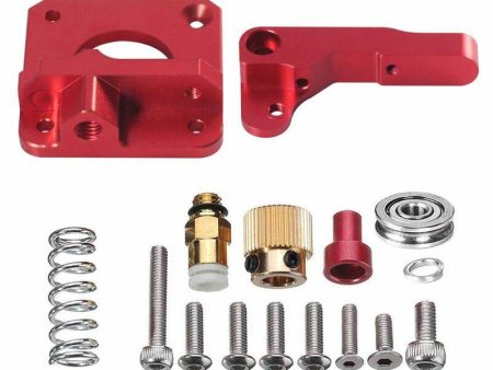 3D Printer Upgraded Aluminum MK8 Extruder Drive Feed Kit for Creality Ender 3 3 Pro 3 V2 Ender 5 5 Pro 5 Plus CR-10 10S on Sale