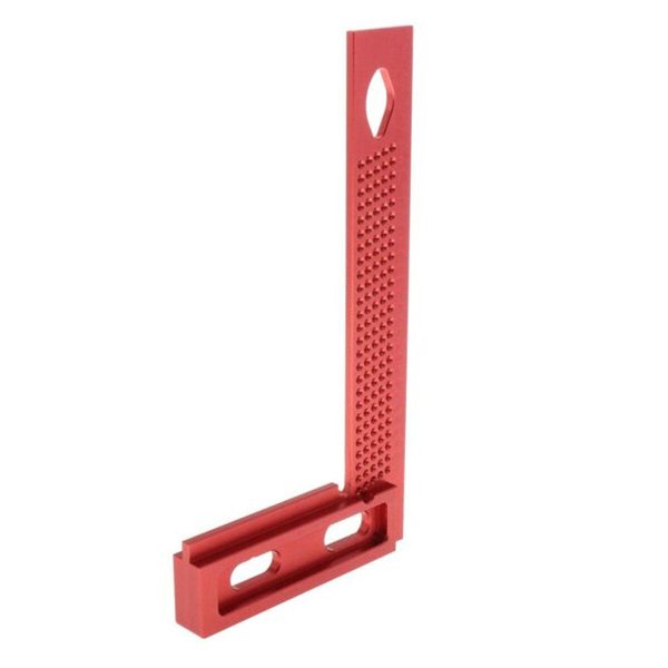 90 Degree Aluminum Alloy Square Ruler with Metric Scale Height Gauge Right Angle Corner Carpenter Tool Essential Woodworking Tool for Precision Measurement Cheap